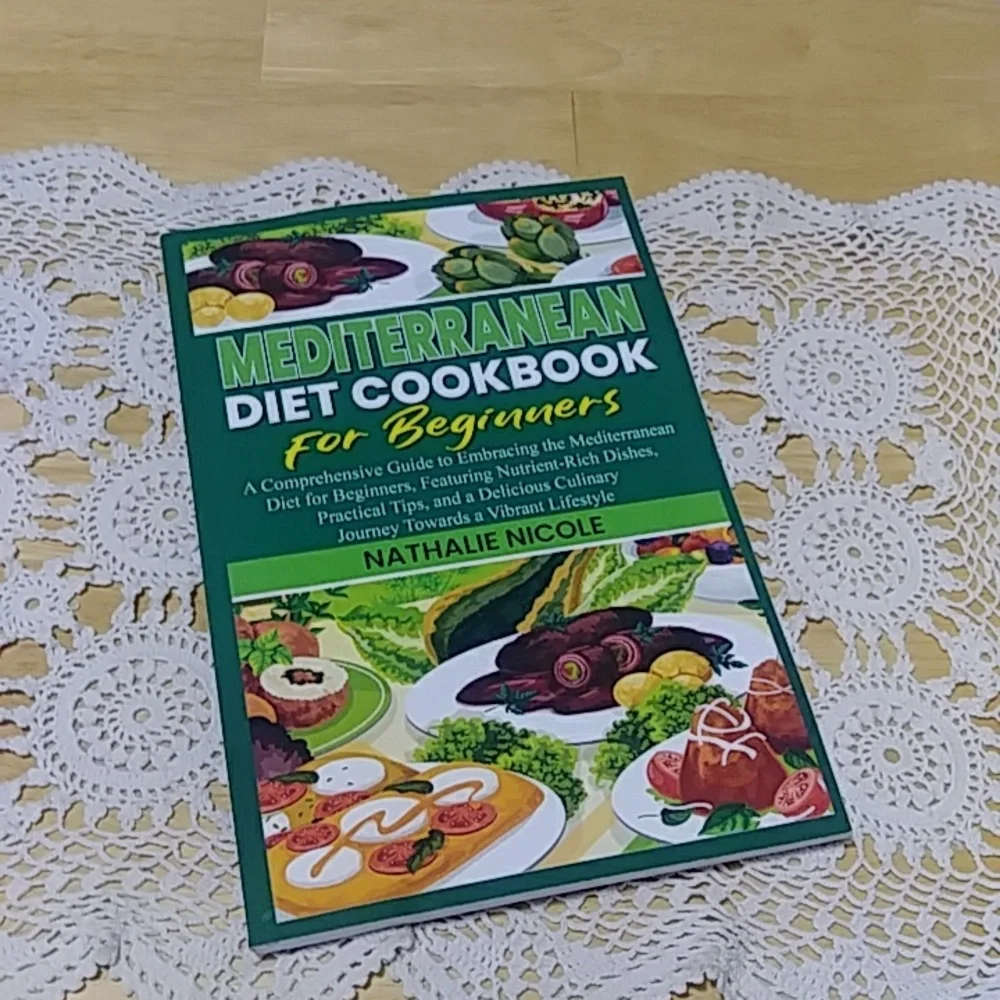 Book Sale! 3 for $10! Mediterranean Diet Cookbook for Beginners